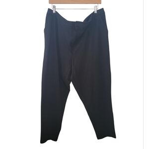 Universal Standard Black Ponte Knit Pants Size 18/20